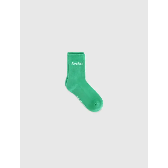 PURE PATH HYBRID LOGO SOCKS EMERALD