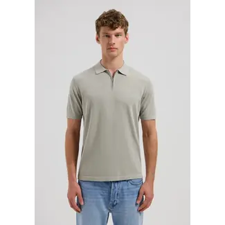 Dstrezzed DORIAN ZIP POLO GHOST GREY