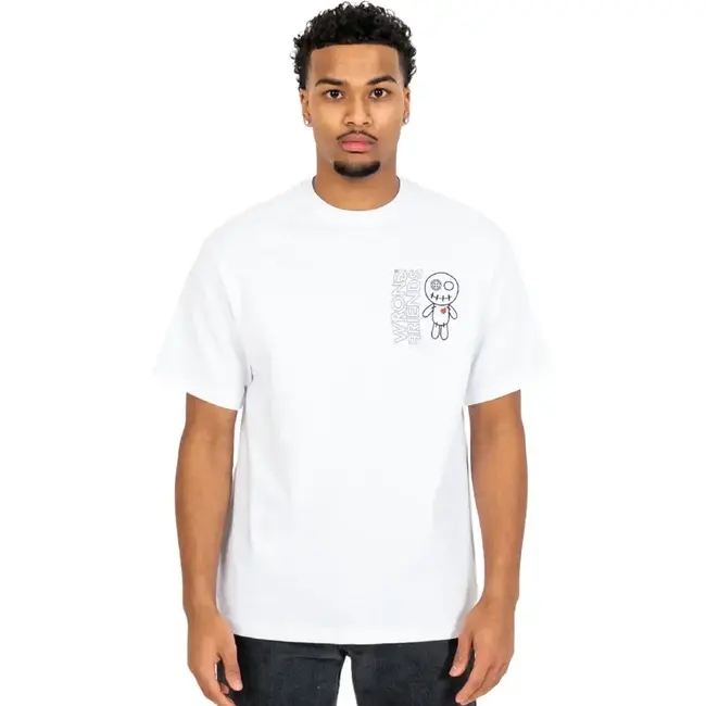 WRONG FRIENDS ZICAT T-SHIRT WHITE