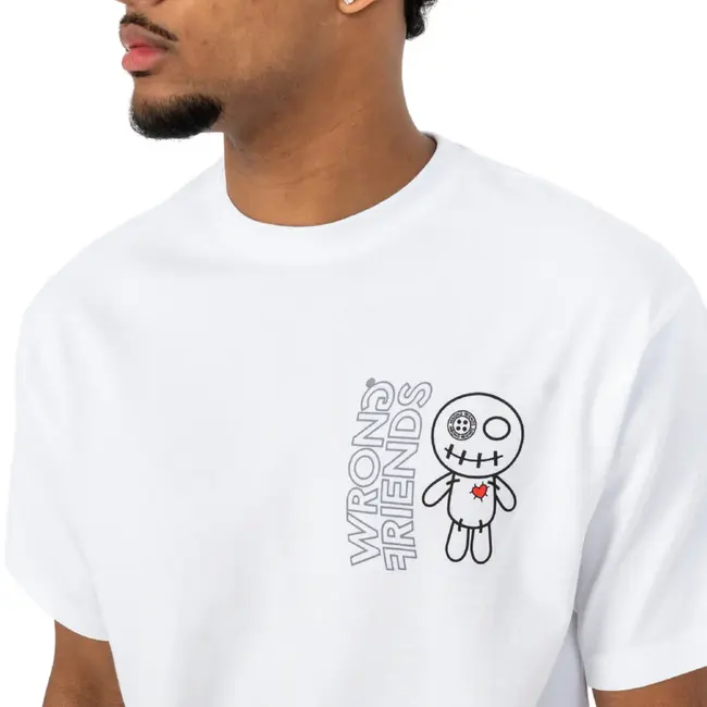 WRONG FRIENDS ZICAT T-SHIRT WHITE