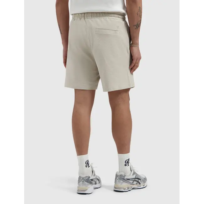 PURE PATH STRUCTURE SWEAT SHORTS SAND