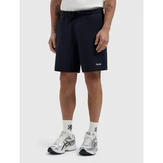 PURE PATH STRUCTURE SWEAT SHORTS NAVY