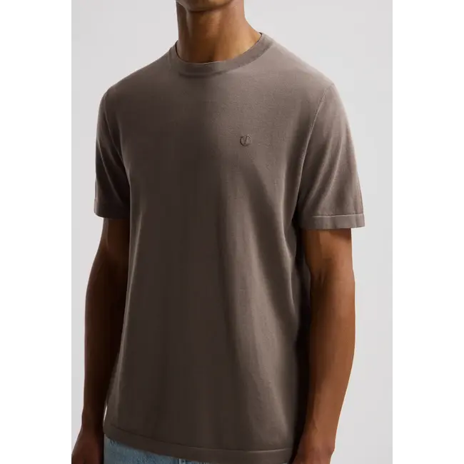 Dstrezzed ZEKE TEE GREY BROWN