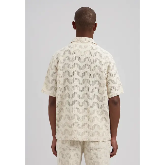 Dstrezzed CHARLIE RESORT SHIRT SILVER BIRCH