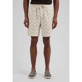 Dstrezzed BRANDO TOWELING SHORT SILVER BIRCH