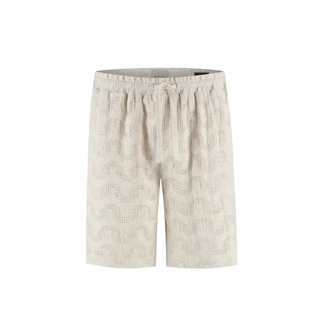 Dstrezzed BRANDO TOWELING SHORT SILVER BIRCH