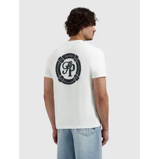 PURE PATH BUOY INTIALS T-SHIRT OFF WHITE