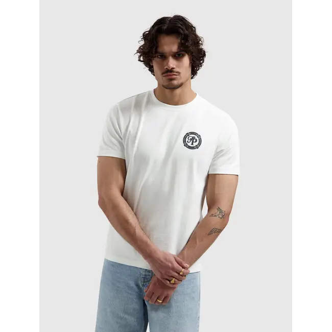 PURE PATH BUOY INTIALS T-SHIRT OFF WHITE