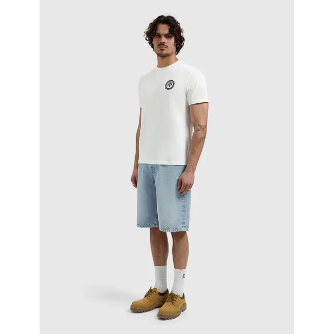 PURE PATH BUOY INTIALS T-SHIRT OFF WHITE