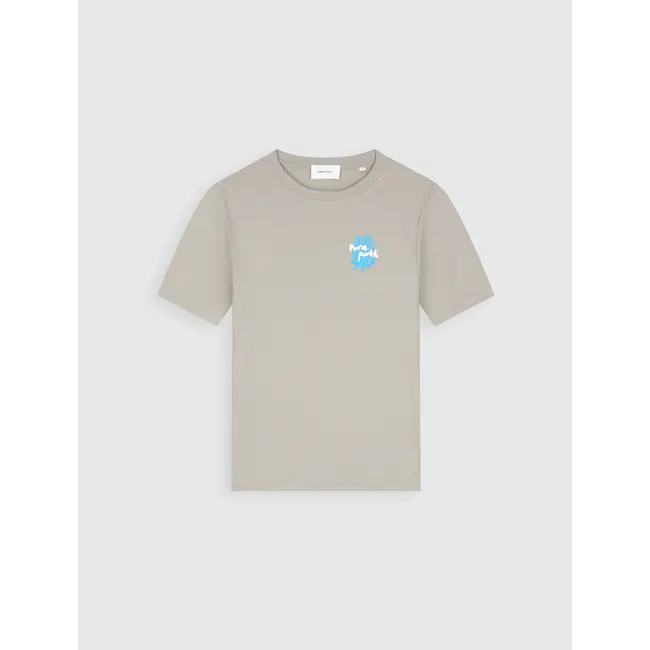 PURE PATH CORAL REEF T-SHIRT TAUPE