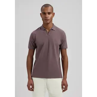 Dstrezzed BOWIE V-NECK POLO PURPLE GREY