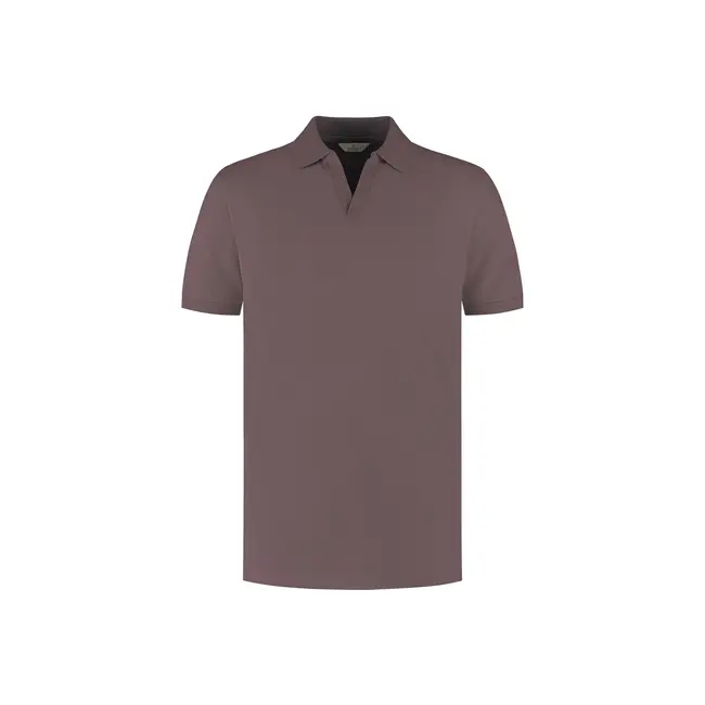 Dstrezzed BOWIE V-NECK POLO PURPLE GREY