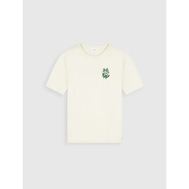 PURE PATH CORAL REEF T-SHIRT ECRU