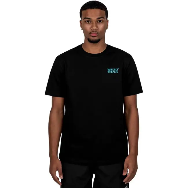 WRONG FRIENDS BELLEVUE T-SHIRT BLACK