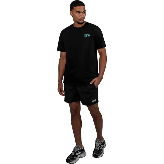 WRONG FRIENDS BELLEVUE T-SHIRT BLACK