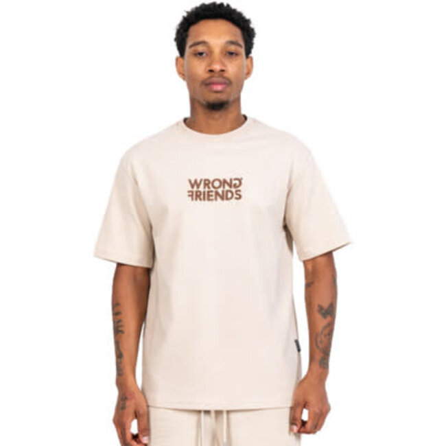 WRONG FRIENDS SANTIAGO T-SHIRT SAND