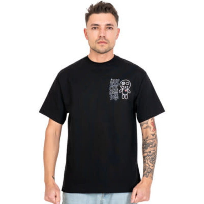 WRONG FRIENDS ZICAT T-SHIRT BLACK