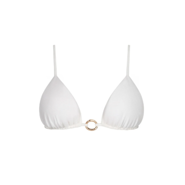 THE LOLA CLUB JOSEY TOP TERRY CRISPY WHITE