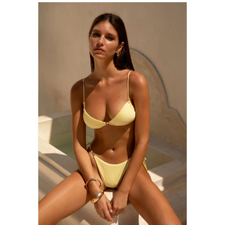 THE LOLA CLUB AMANDA TOP SOFT YELLOW