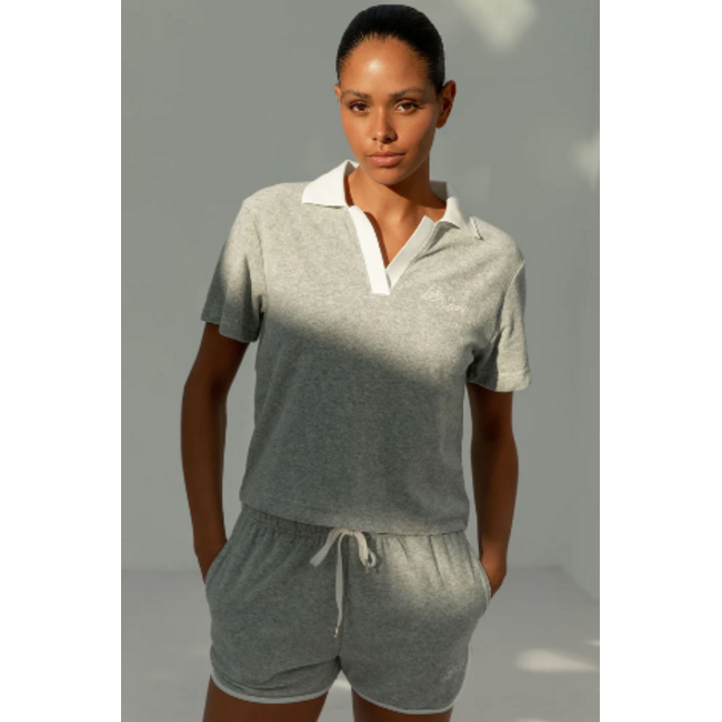THE LOLA CLUB TEDDY SHORT GREY MELANGE