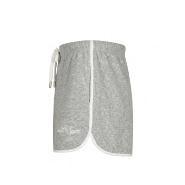 THE LOLA CLUB TEDDY SHORT GREY MELANGE