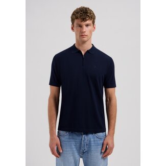 Dstrezzed DORIAN ZIP POLO DARK NAVY