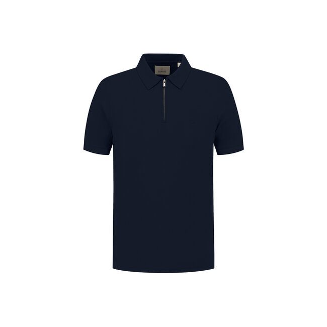 Dstrezzed DORIAN ZIP POLO DARK NAVY