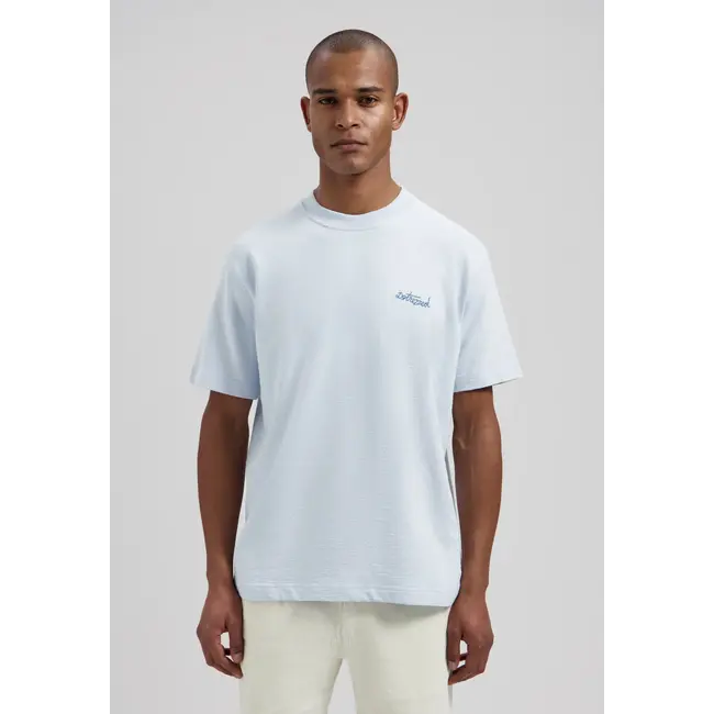 Dstrezzed LASSE GRAPHIC TEE LIGHT BLUE