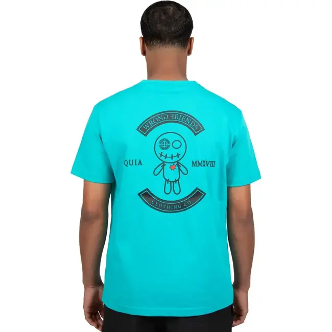 WRONG FRIENDS VERONA T-SHIRT TURQUOISE