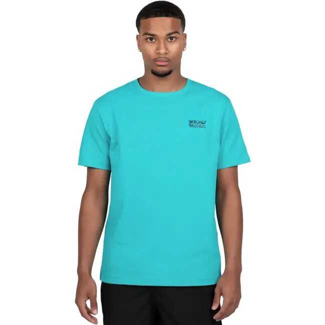 WRONG FRIENDS VERONA T-SHIRT TURQUOISE