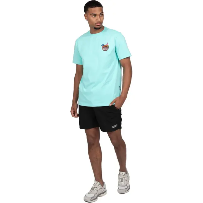 WRONG FRIENDS HONOLULU T-SHIRT LIGHT TURQUOISE