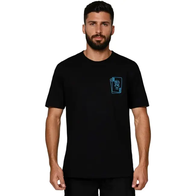 WRONG FRIENDS LOS PRADOS T-SHIRT BLACK