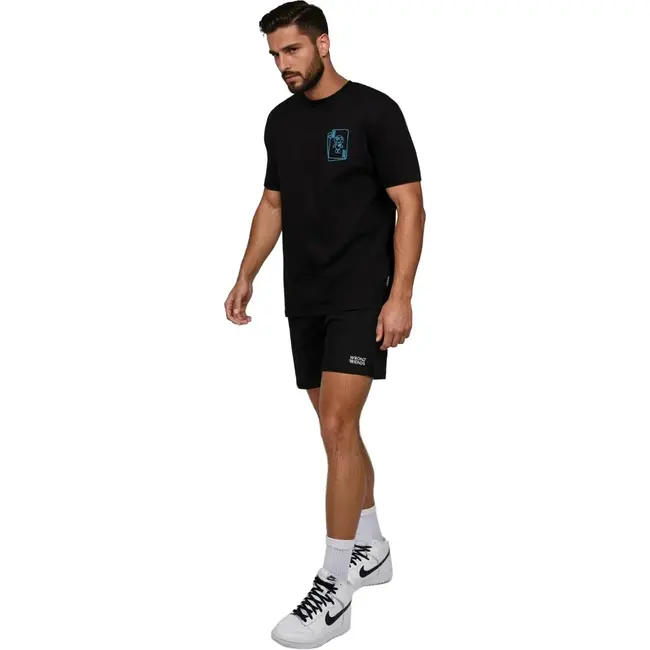 WRONG FRIENDS LOS PRADOS T-SHIRT BLACK