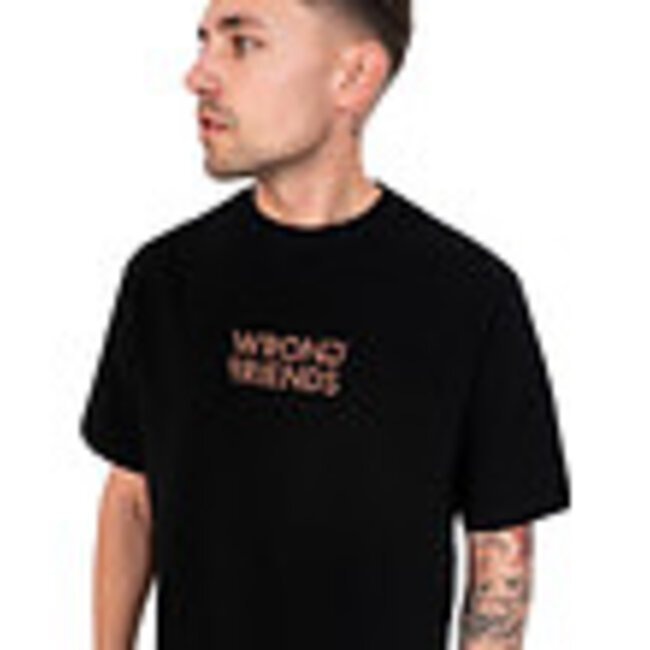 WRONG FRIENDS SANTIAGO T-SHIRT BLACK