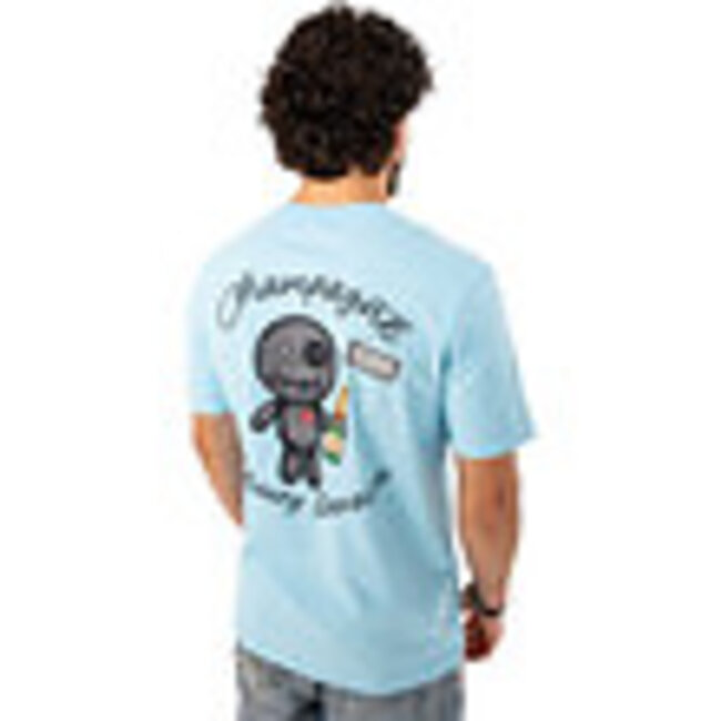 WRONG FRIENDS TULSA T-SHIRT COCONUT LIGHT BLUE