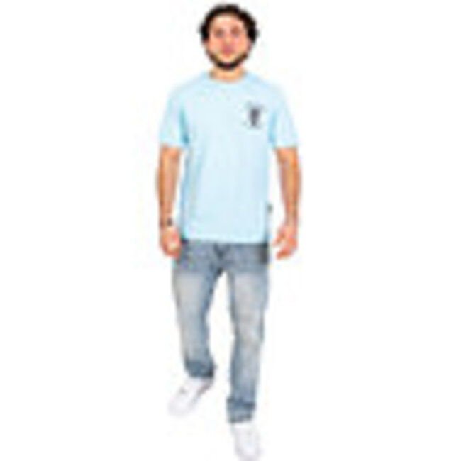 WRONG FRIENDS TULSA T-SHIRT COCONUT LIGHT BLUE