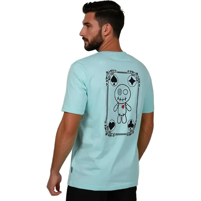 WRONG FRIENDS LOS PRADOS T-SHIRT LIGHT BLUE