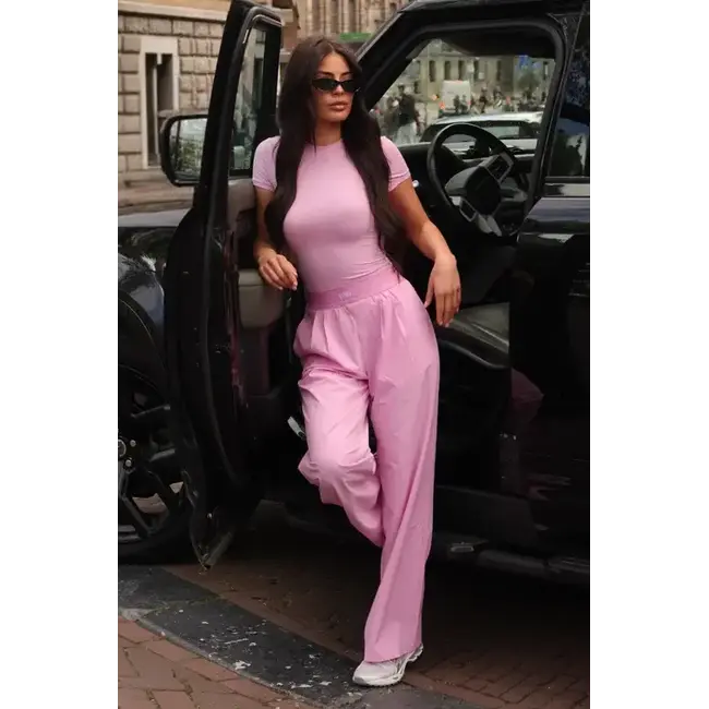 Unique the Label GIGI PANTS BUBBLE GUM