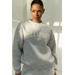 THE LOLA CLUB JAYLA SWEATER GREY MELANGE