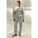 THE LOLA CLUB JAYLA PANTS GREY MELANGE