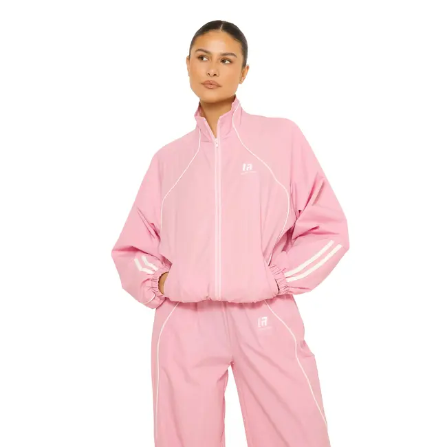 L.A Sisters L.A OFFICIAL ZIP UP JACKET PINK