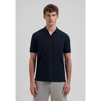 Dstrezzed BOWIE V-NECK POLO DARK NAVY