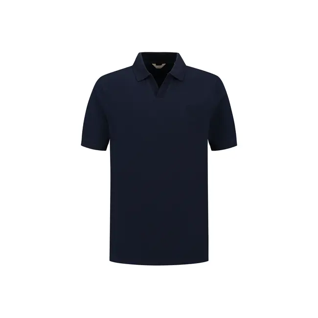 Dstrezzed BOWIE V-NECK POLO DARK NAVY