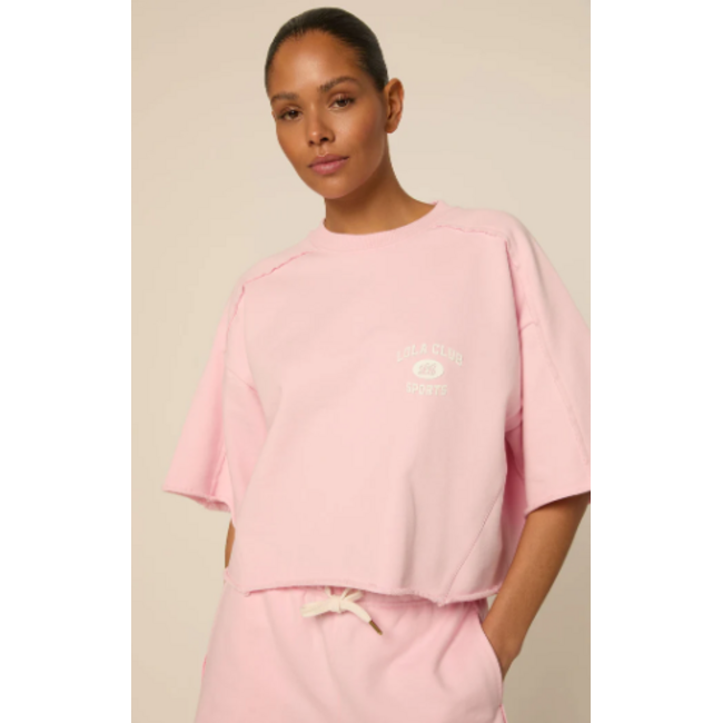THE LOLA CLUB ANINE SWEATER SOFT PINK