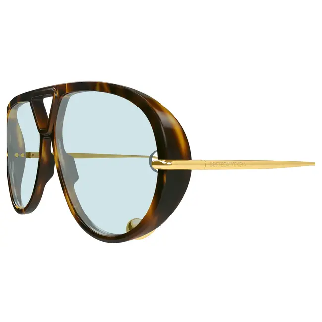 BOTTEGA VENETA DROP AVIATOR SUNGLASSES