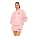 L.A Sisters FLEECE ZIP UP JACKET PINK