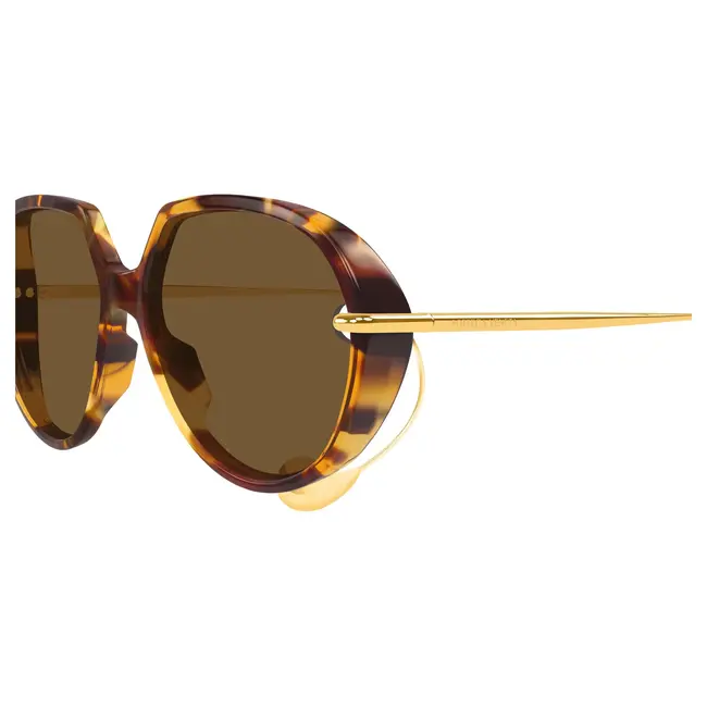 BOTTEGA VENETA DROP SQUARED SUNGLASSES