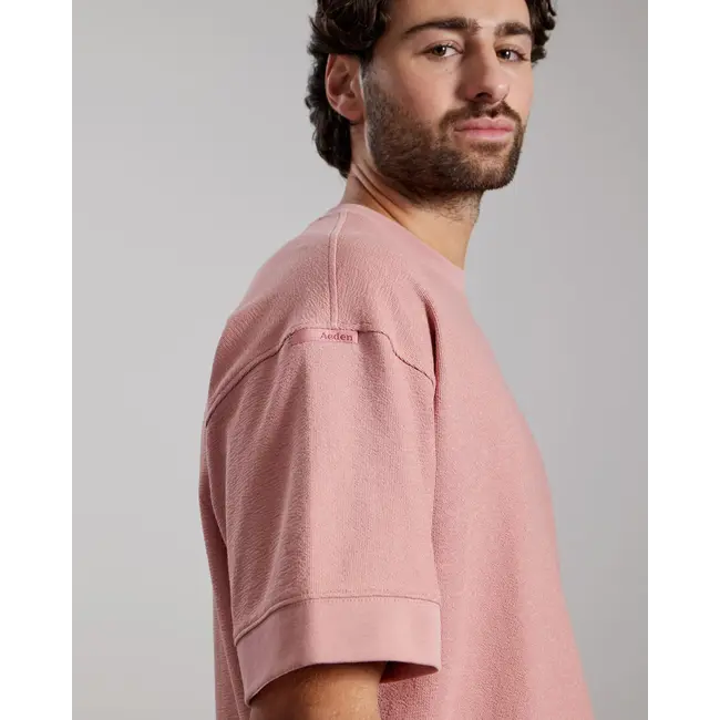 AEDEN JORDAN TEE ASH ROSE
