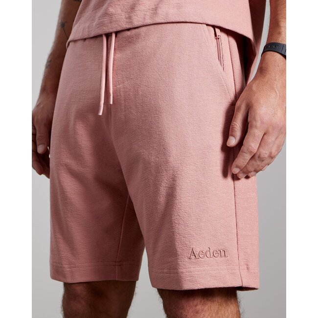 AEDEN JIMMY SHORTS ASH ROSE