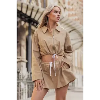 Unique the Label LEYLA JACKET LIGHT OLIVE